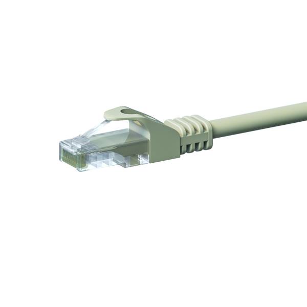 Danicom - Câble CAT5e UTP CCA gris - 0.25m