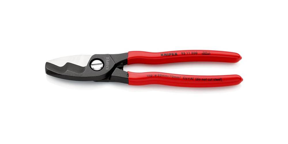 Coupe-câble Knipex 200mm Coupe Nette Câbles Cuivre/aluminium - Knipex-0