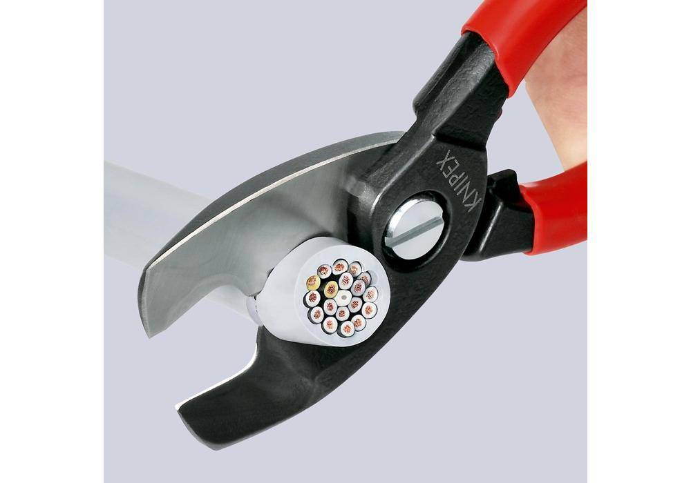 Coupe-câble Knipex 200mm Coupe Nette Câbles Cuivre/aluminium - Knipex-2