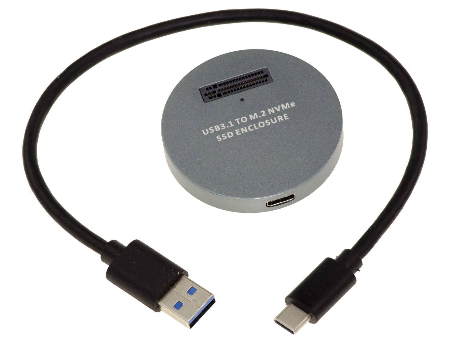 DOCKING STATION. Dock USB pour SSD M2 NGFF NVMe PCIe Liaison USB3.2 Gen2 10GB-1