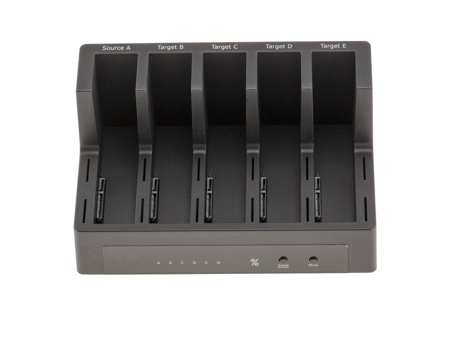 Docking Station. Dock pour 5 DISQUES SATA 2.5 ou 3.5 Liaison USB3 avec FONCTION CLONAGE. USB 3.0 5G, Alimentation 6.5A.-1