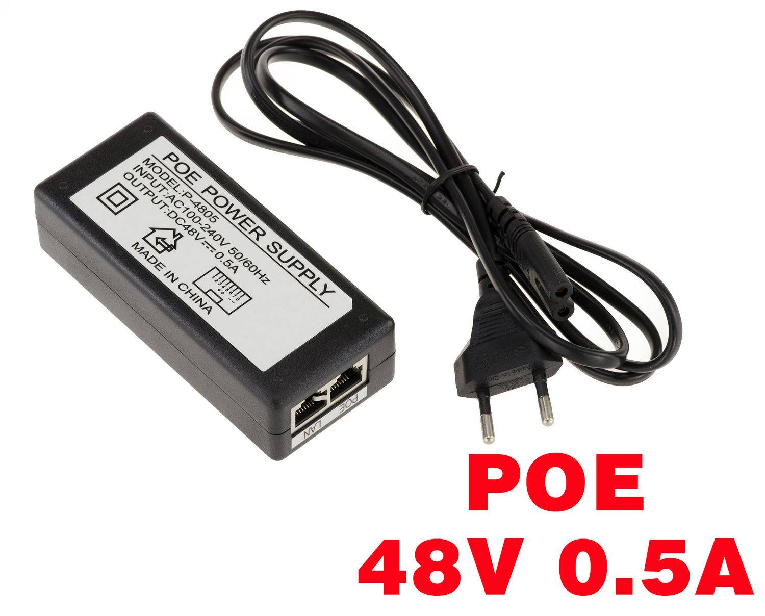 Alimentation AC DC - POE 48V 0.5A Power Over Ethernet Power Over Ethernet-0