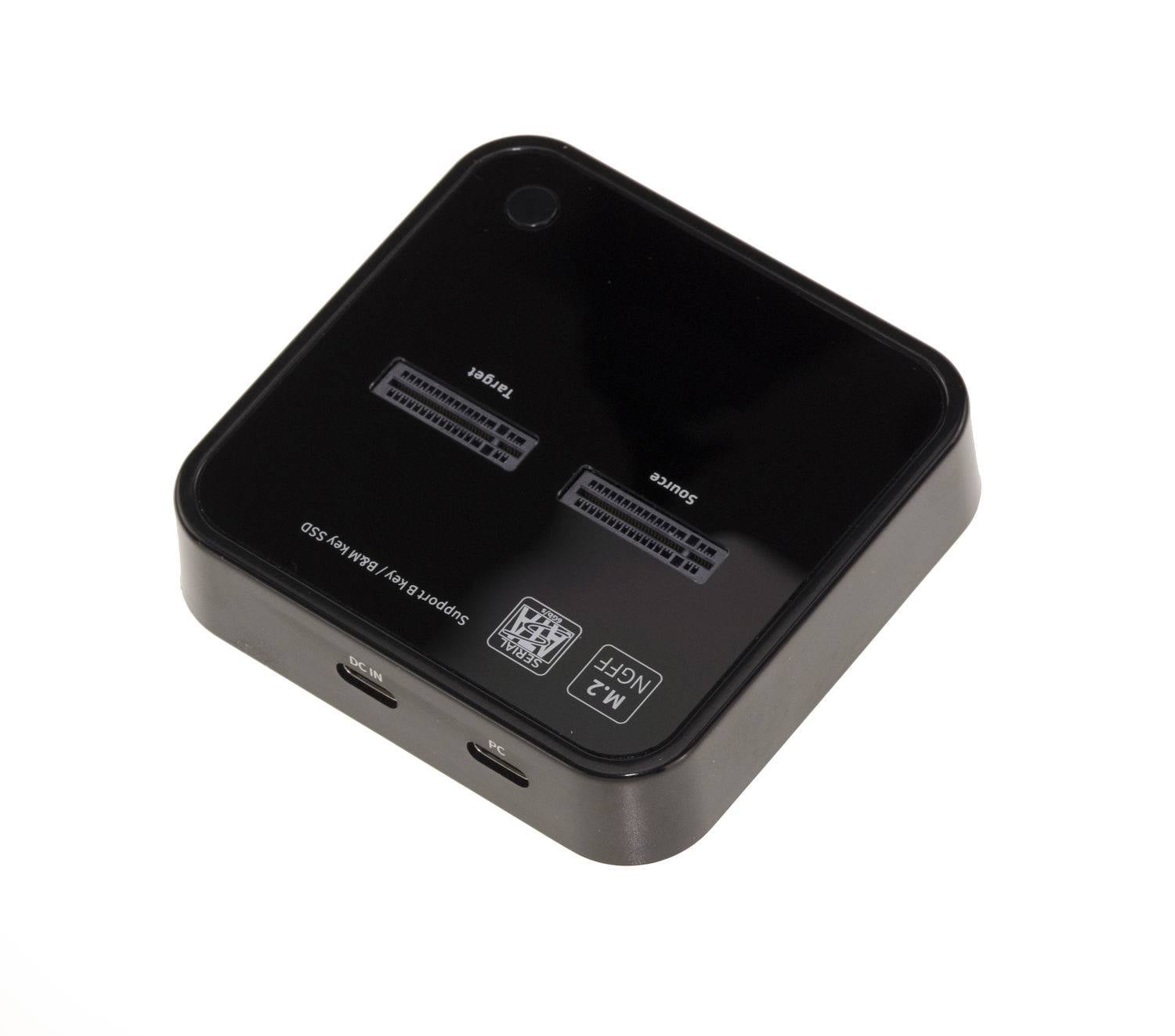 DOCKING STATION. Dock pour 2 SSD M2 SATA Liaison USB3.2 Gen1 5GB AVEC FONCTION CLONAGE-1