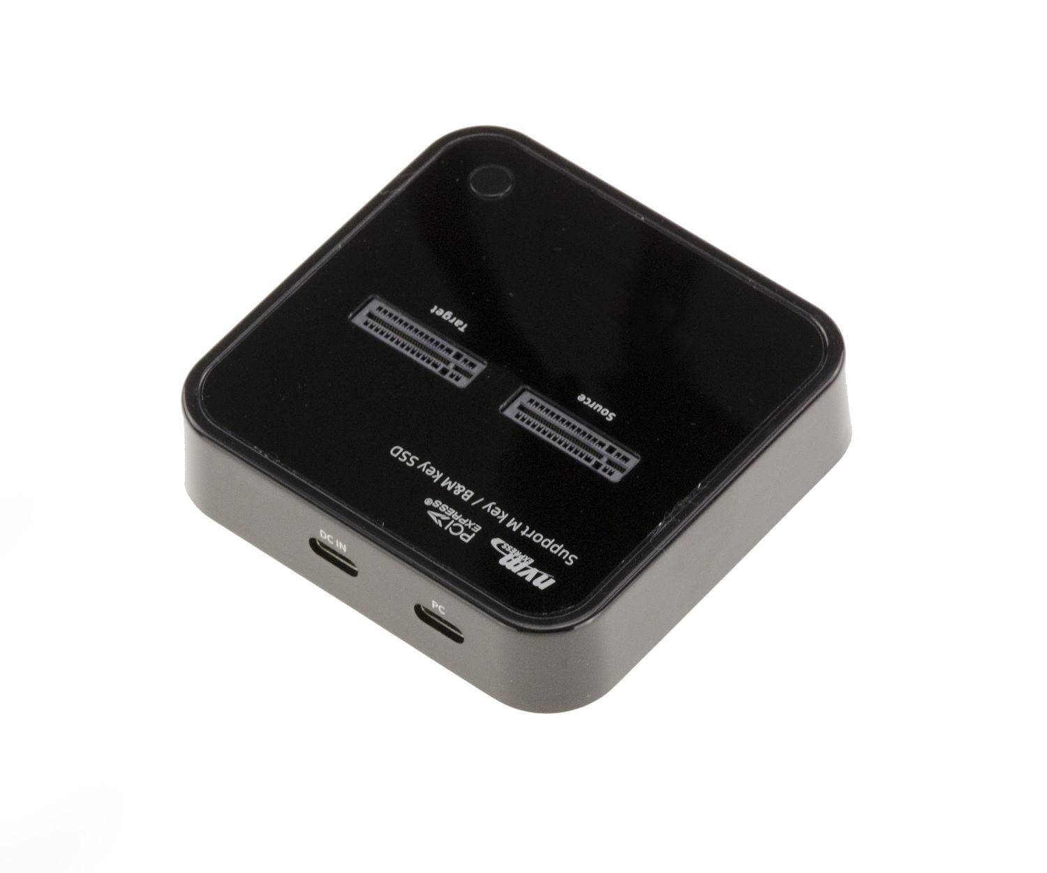 DOCKING STATION. Dock pour 2 SSD M2 NGFF NVMe PCIe Liaison USB3.2 Gen2 10GB AVEC FONCTION CLONAGE-1