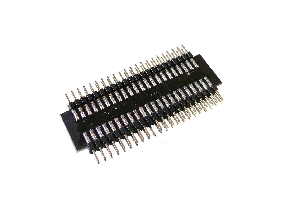 Changeur de Genre IDE 44 points (IDE 2.5"") - Male Male Avec détrompeur Avec détrompeur (44ème broche ôtée)-0
