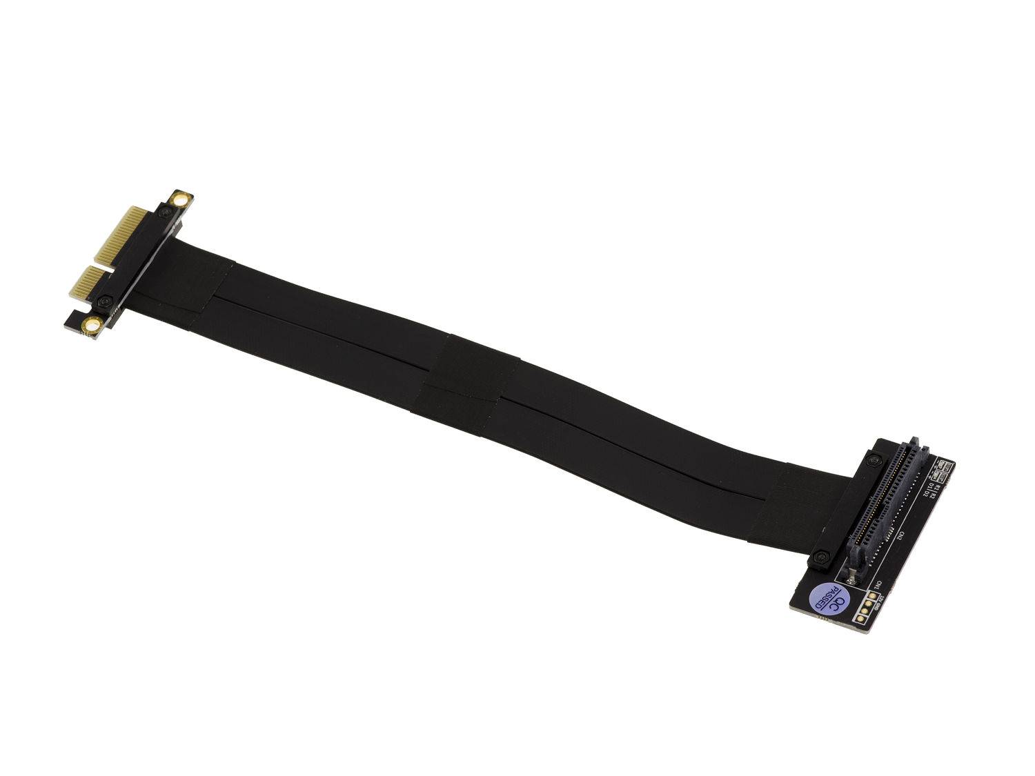 Nappe 68Pin SFF-8639 U.2 vers PCIe 4x - Nappe blindée longueur 20cm-0