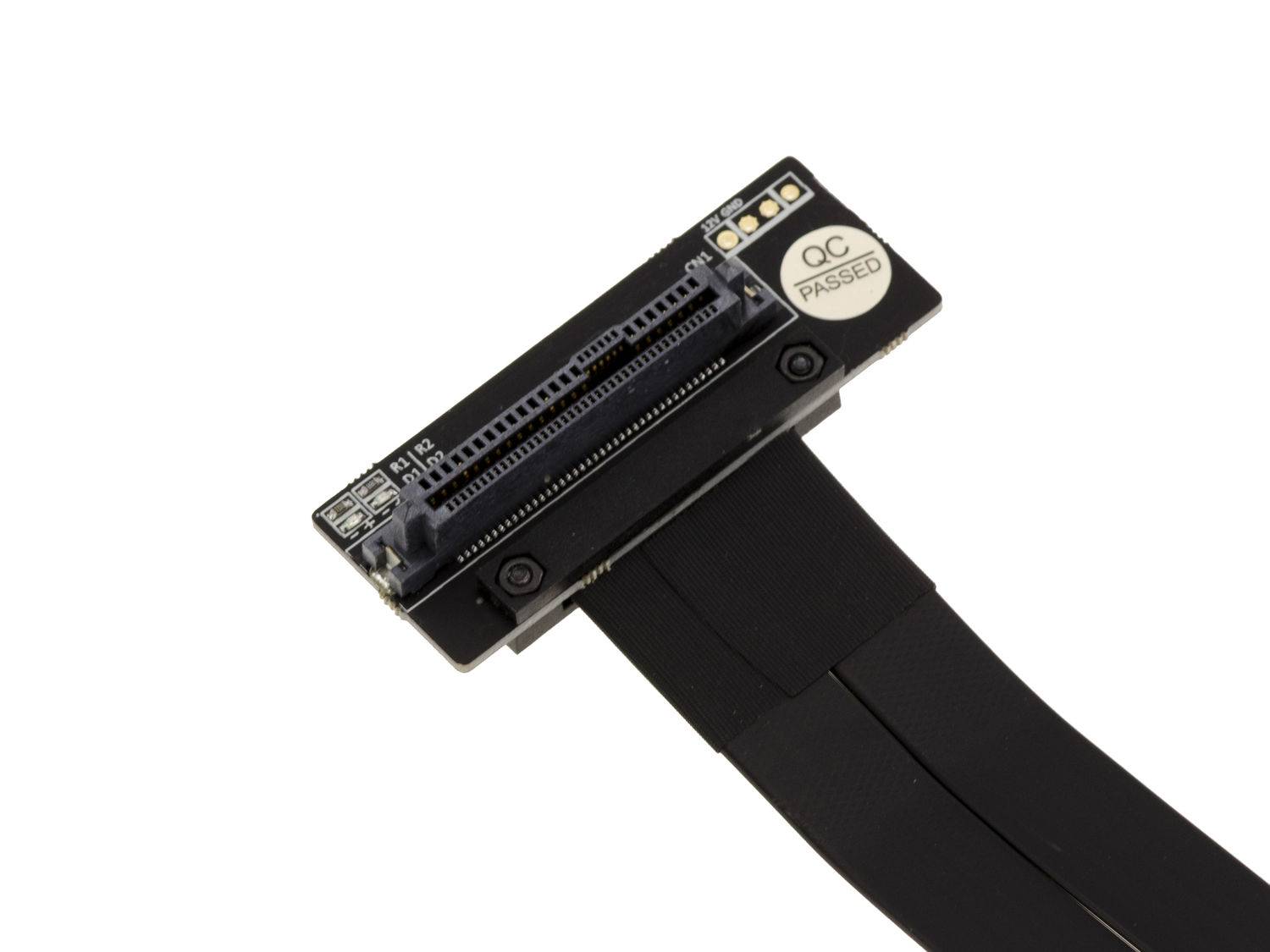 Nappe 68Pin SFF-8639 U.2 vers PCIe 4x - Nappe blindée longueur 20cm-1