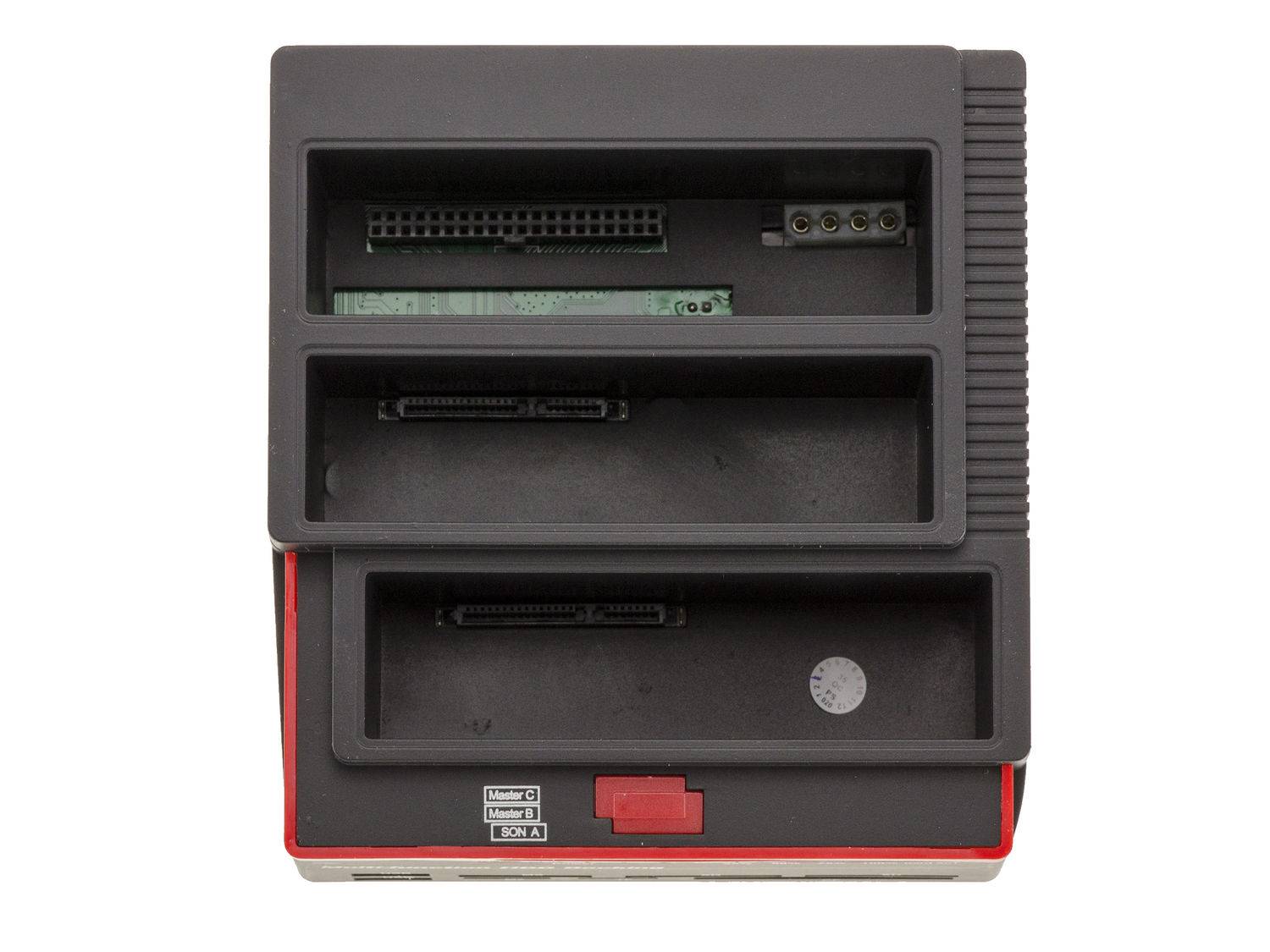 DOCKING STATION TRIPLE /// 2X SATA ET IDE 2.5 ET 3.5 /// vers USB 3.0 - HDD DOCK - FONCTION CLONAGE - Alimentation 3A-3