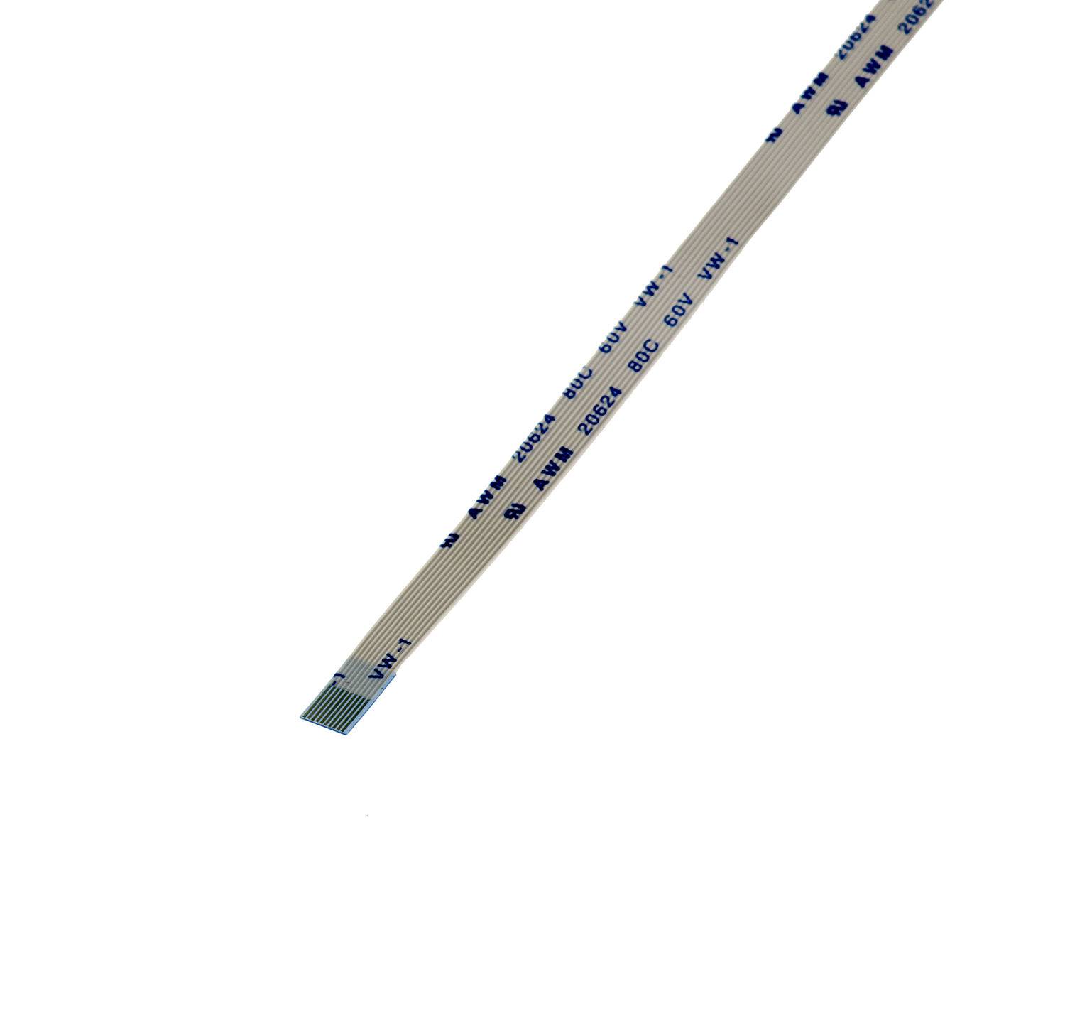 Nappe Ruban ZIF FPC 10 PINS Pas 0.5MM Longueur 200mm Largeur 5mm.-1