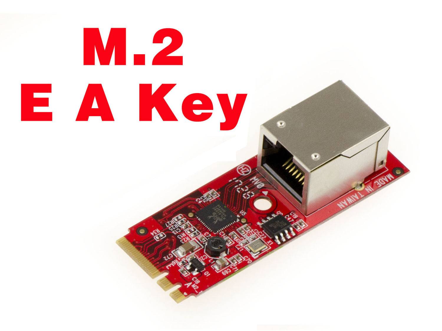 Carte M2 A E Key vers Gigabit Ethernet Gamme Professionnelle-0