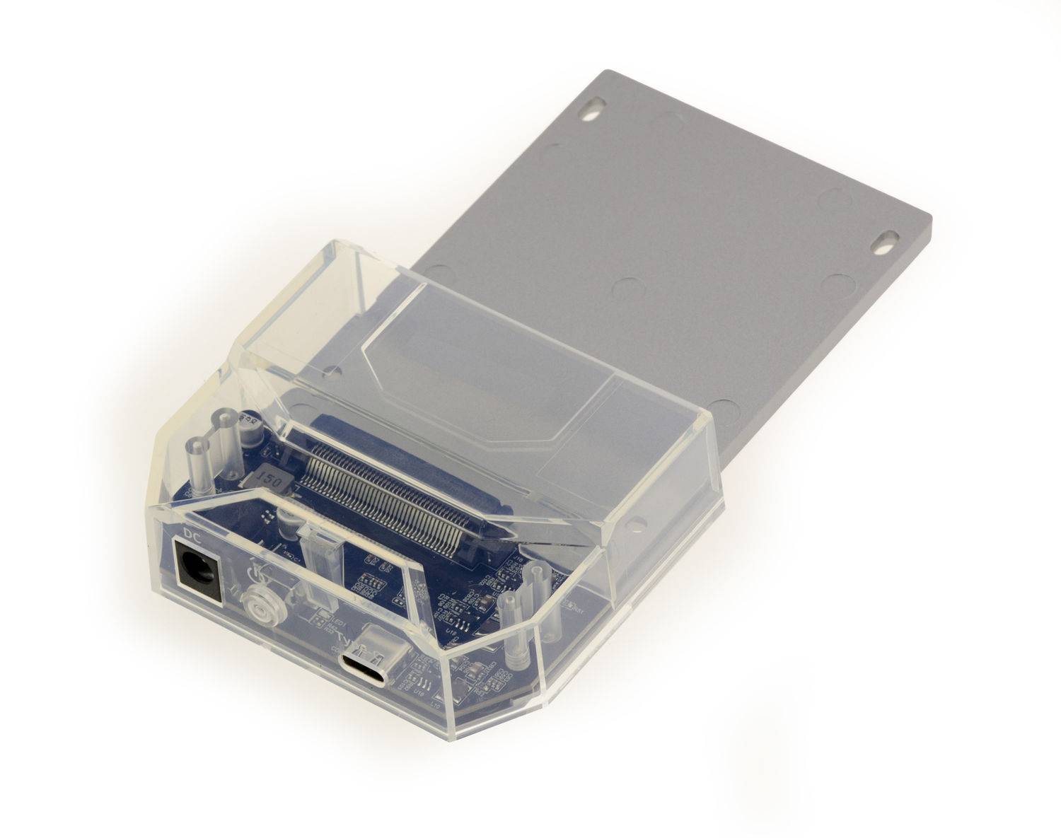 Docking Station pour SSD U2 NGFF SFF-8639 Liaison USB3.1 A ou C. Alimentation 3A. Débit 900MB/s. Dock USB 3.1 10G vers-1