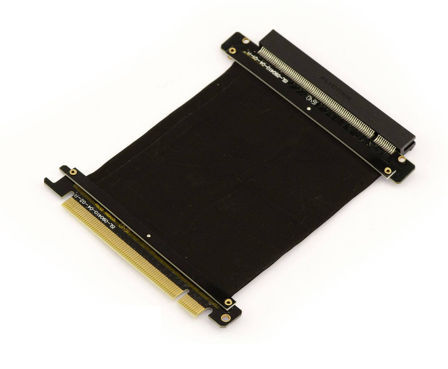 Riser PCI Express 1 port PCIe 16x - SEMI RIGIDE Nappes blindées - L 10cm Nappes blindées - L 10cm-0