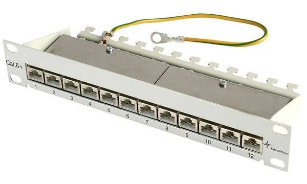 12 ports Telegärtner 100007002 CAT 6a 1 UH-3