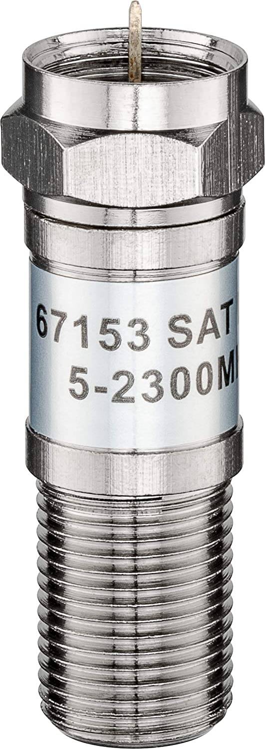 Atténuateur Goobay SAT 12 dB - connecteur F > prise F-3