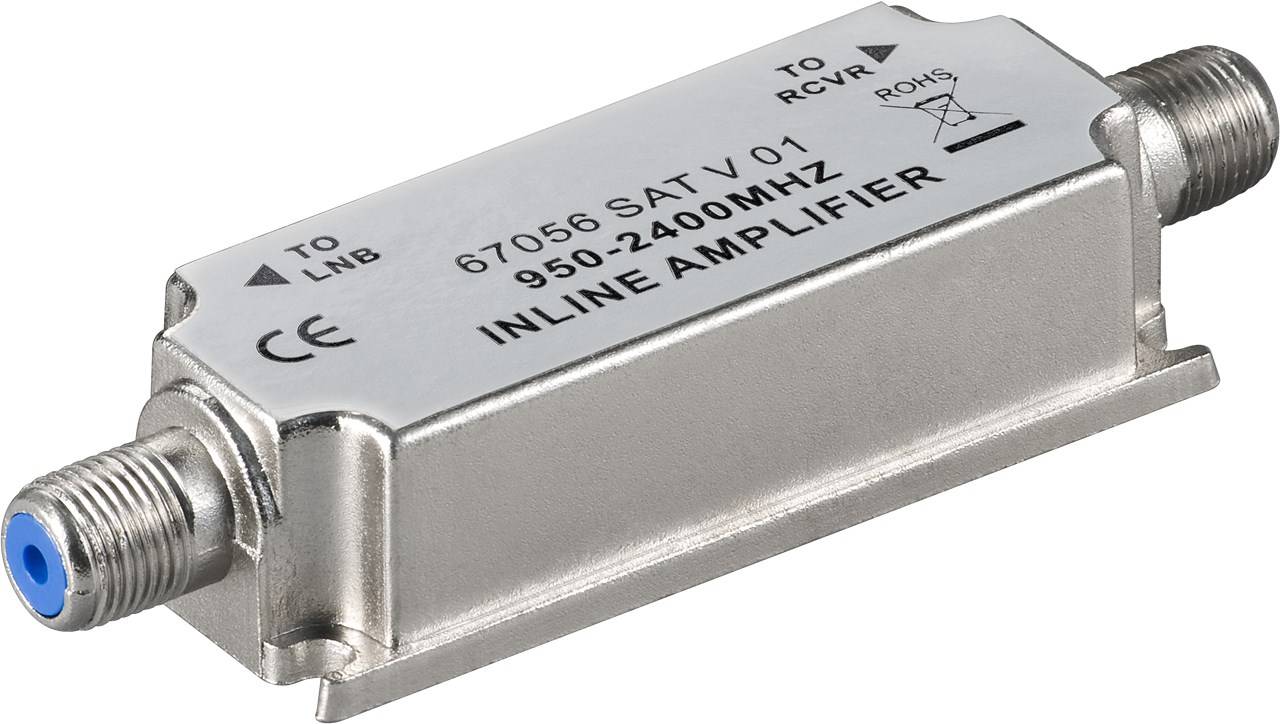 Amplificateur d'antenne Goobay SAT 950 MHz - 2400 MHz - amplificateur à courte portée pour augmenter les signaux-2