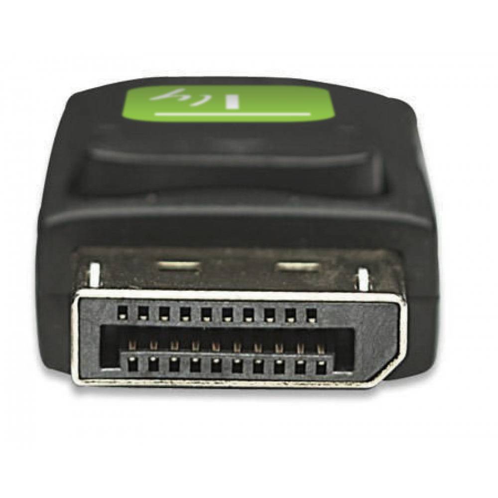 Cordon TECHly DisplayPort Connecteur RJ45 1.8 m noir ICOC-DSP-V-018 Câble USB-3