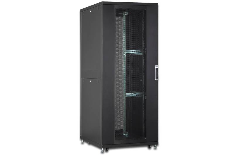Digitus DN-19 SRV-47U-8-B-1 Armoire de serveur 19" (l x H x P) 800 x 2222 x 1000 mm 47 UH noir (RAL 9005)-5