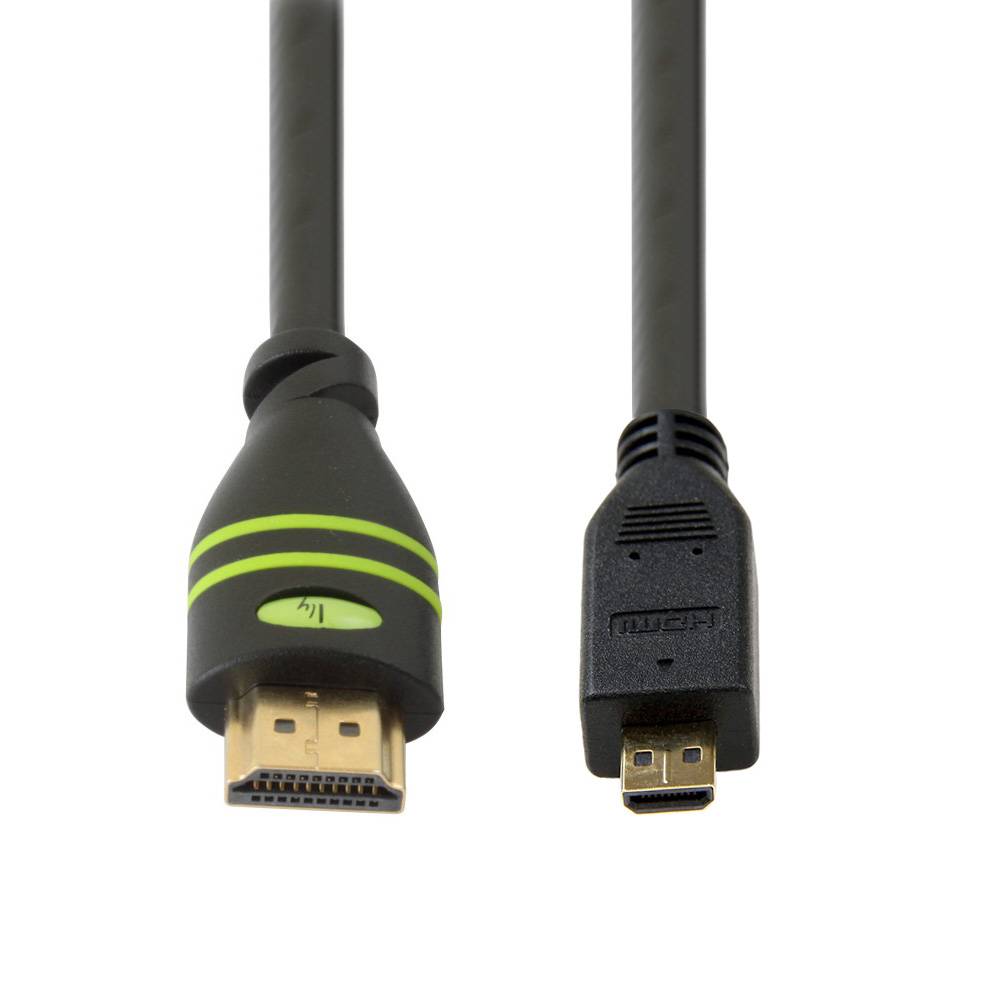 Câble de raccordement TECHly HDMI 5.00 m noir ICOC-HDMI-4-AD5 Câble HDMI-3