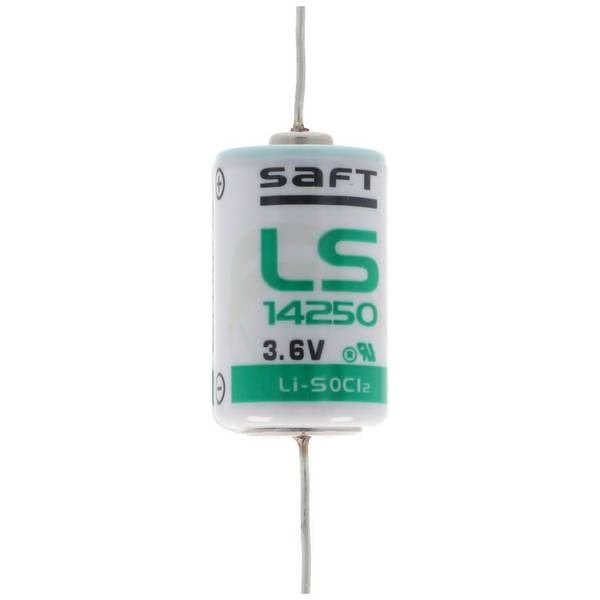 SAFT LS14250CNA Batterie au lithium, Taille 1/2 AA avec fil à souder