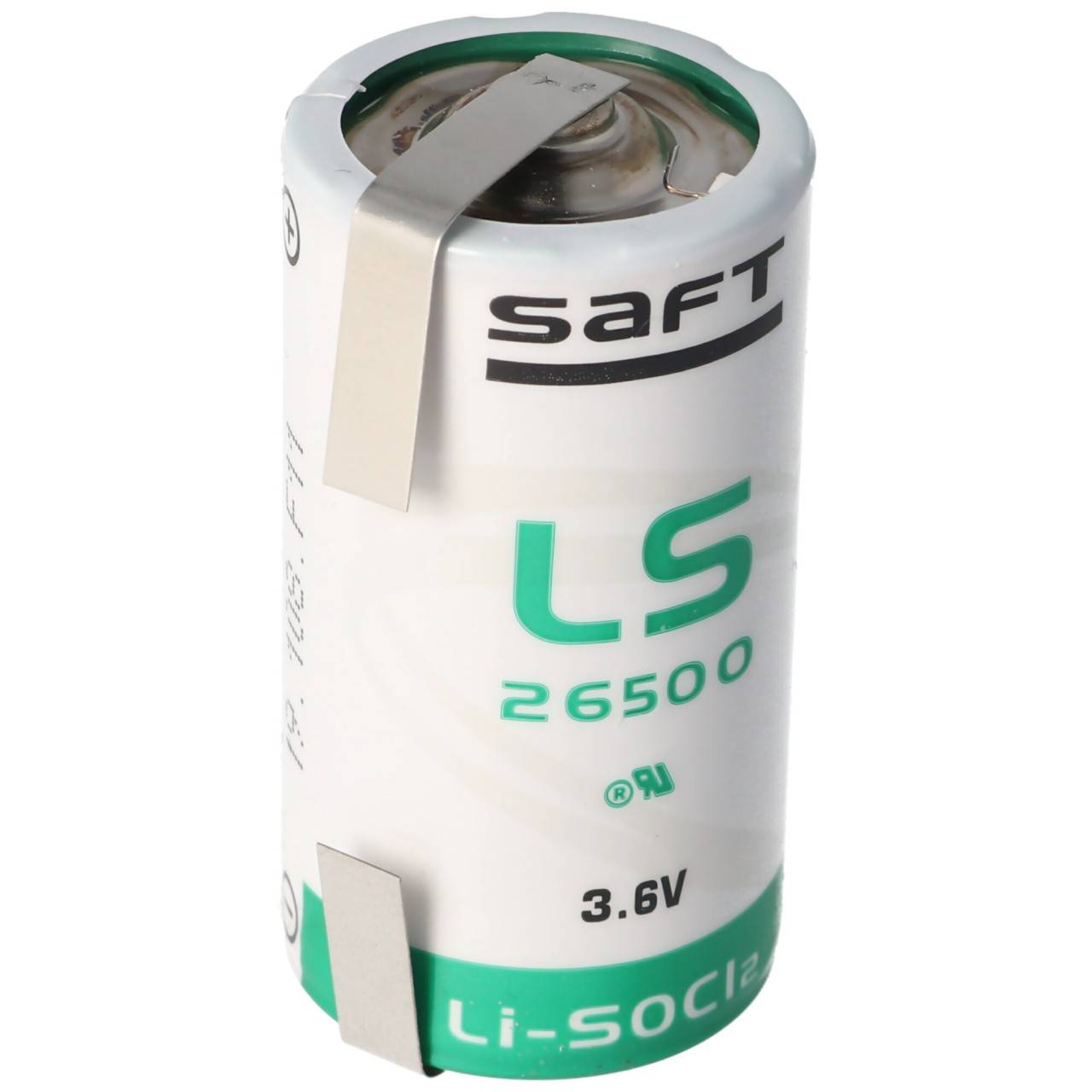SAFT LS26500 Batterie au lithium Li-SOCI2, taille C avec cosse à souder en forme de U-0