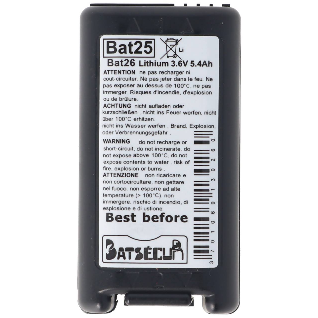 Batterie DAITEM BATLi25, BATLi26 en réplique de la batterie AccuCell-2