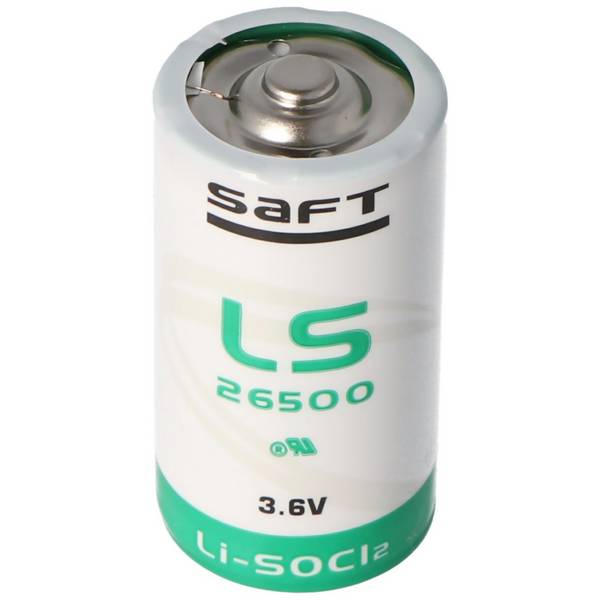 SAFT LS26500 batterie au lithium Li-SOCI2, cellule de canette de taille C