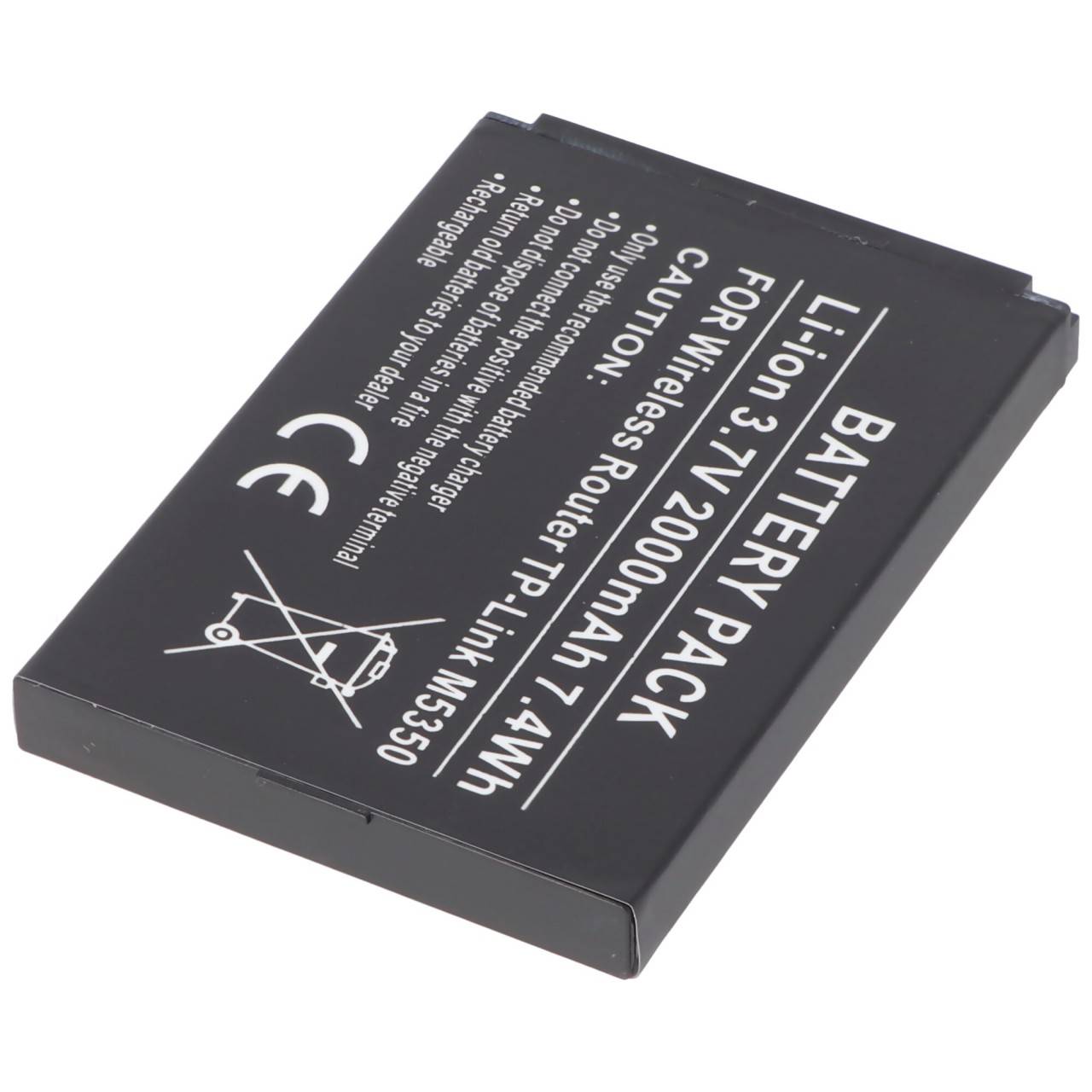 Batterie pour routeur sans fil TP-Link M5350 Li-ion batterie 3.7V 2000mAh-2