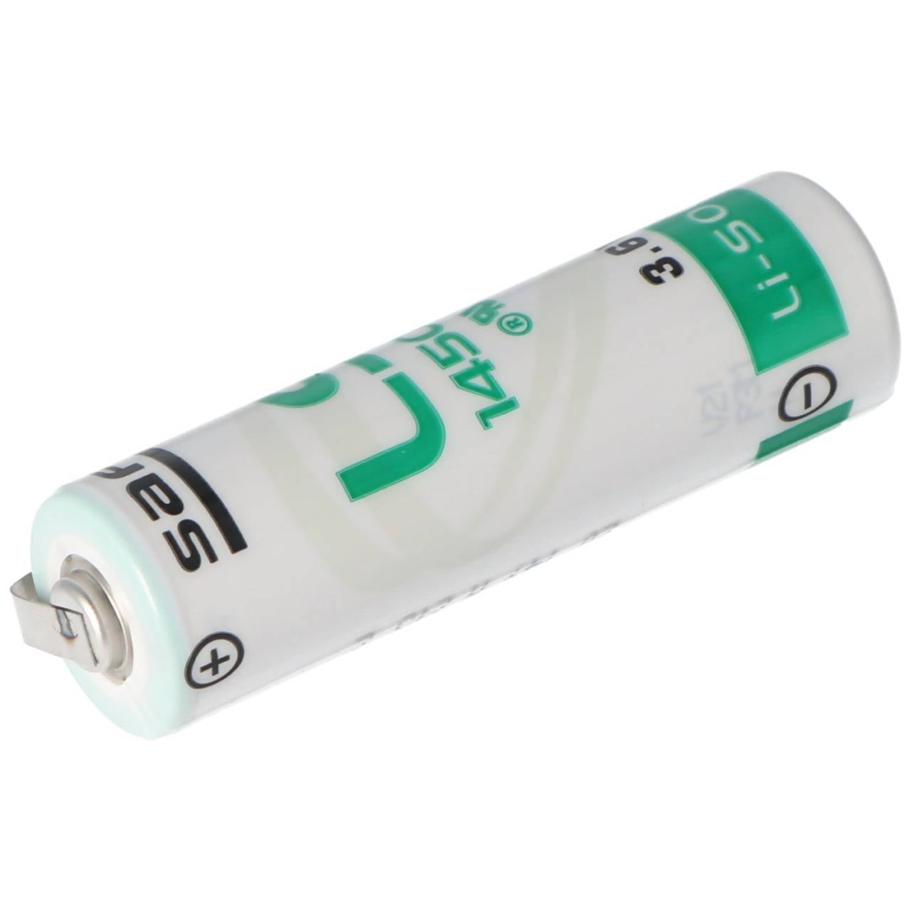 SAFT LS14500CNR Batterie au lithium avec étiquettes à souder en forme de U-3