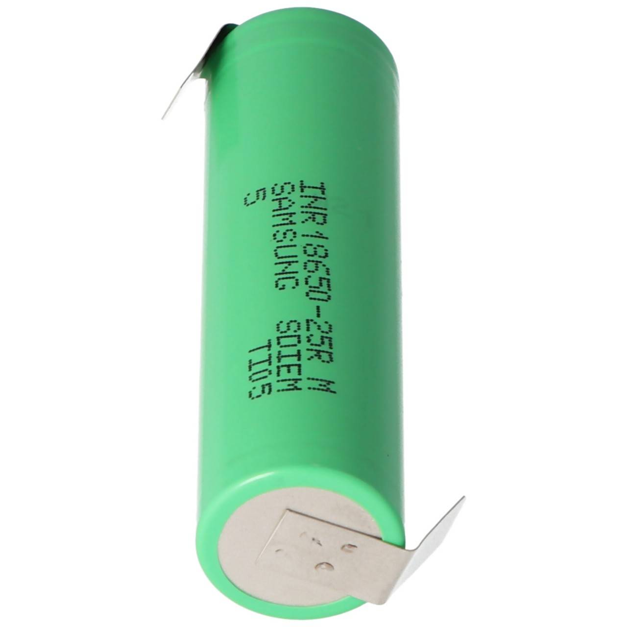 Samsung INR18650 25R 2500mAh 3.6V - 3.7V non protégé + étiquette de soudure Z-4