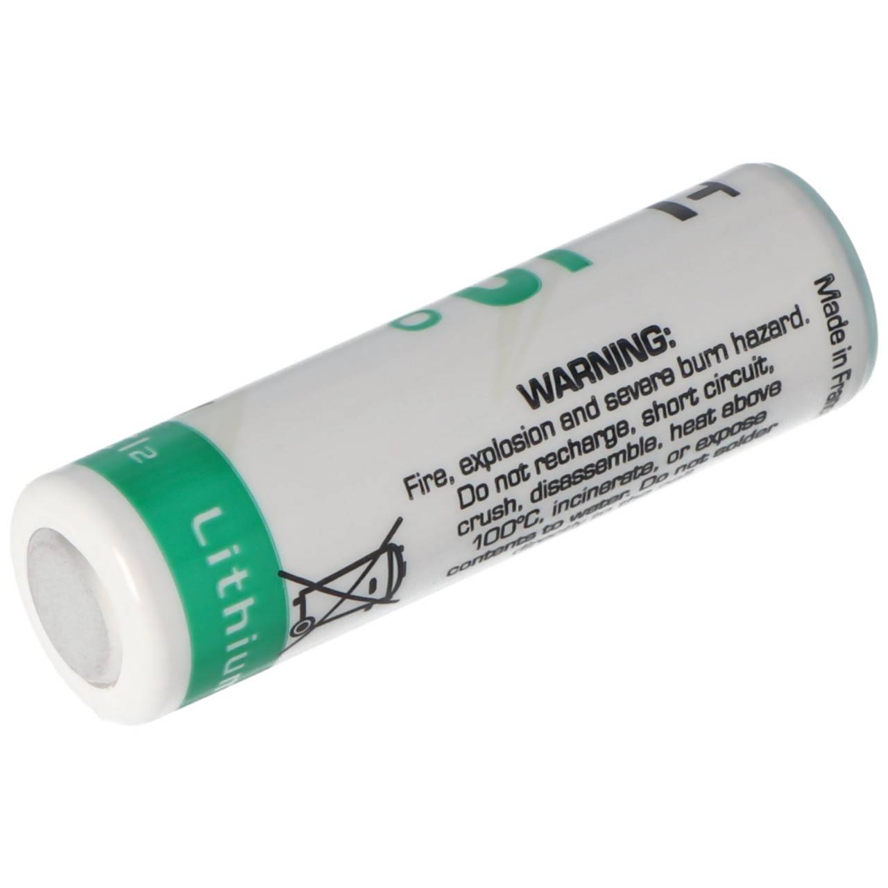 Batterie AA adaptée au système d'alarme ABUS Secvest 2Way Siemens Simatic S7-400 Saft LS14500 Lithium-4