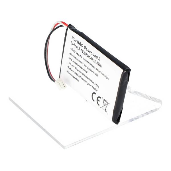 Batterie pour Bang & Olufsen Beosound 2, Li-ion, 3.7V, 900mAh, 3.3Wh