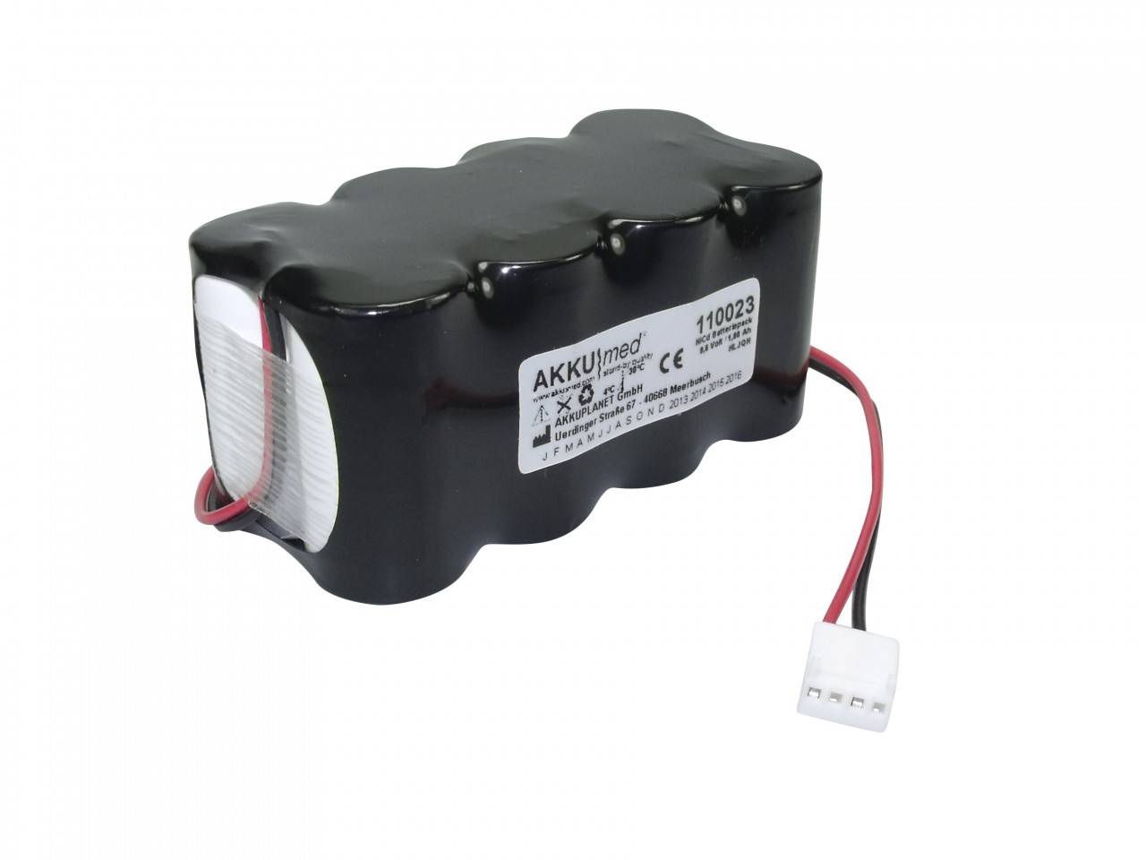 Batterie NC compatible avec Fresenius Vial (MCM) Volumed VP5005 conforme CE-0