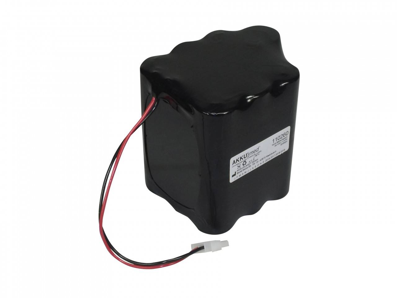 Batterie NC adaptable sur Cardioline ECG Delta 60, 60+-0