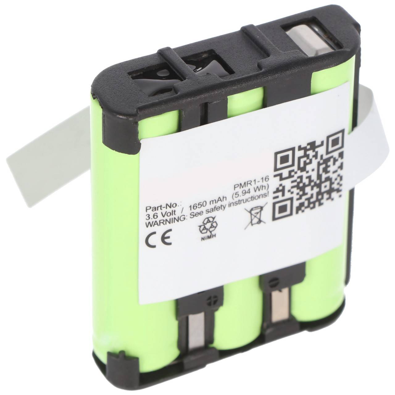 Batterie adaptée pour Kenwood Funkey UPB-1, Kenwood UBZLF68 3.6 Volt 1600mAh-4