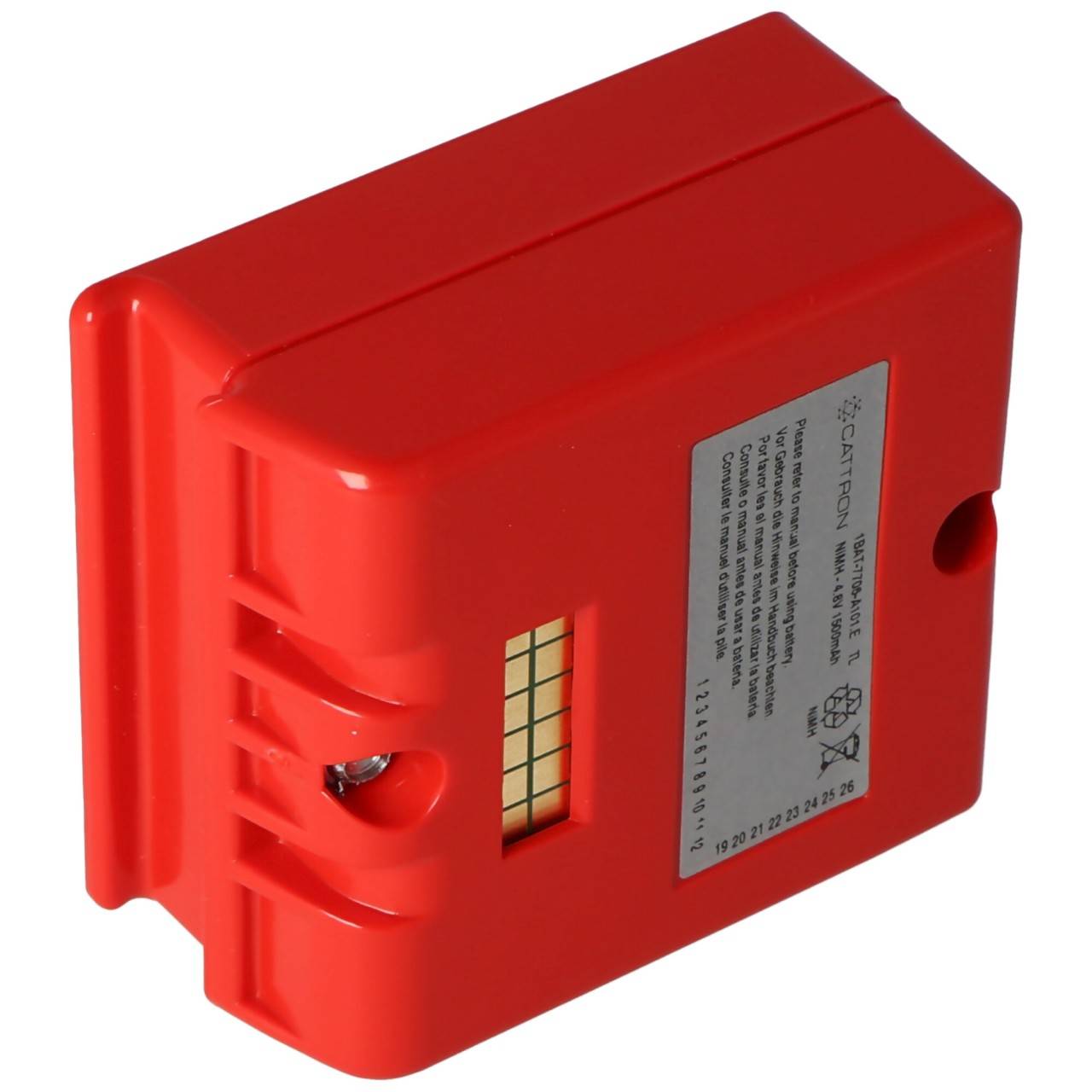 Batterie NiMH d'origine pour télécommande radio Laird Cattron Theimeg, LRC BE 023-00122, 4.8V 1500mAh-2