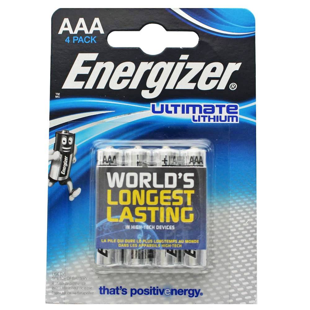 Pile au lithium Energizer L92 AAA, 1,5 volts, 1260mAh, blister-2
