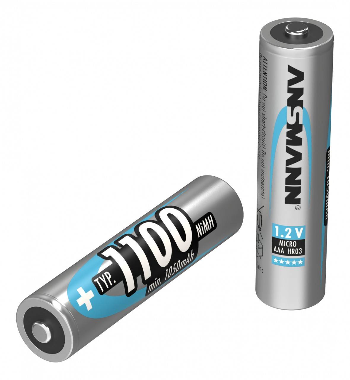 Batterie Ansmann NiMH type 1100 Micro 1050mAh-1