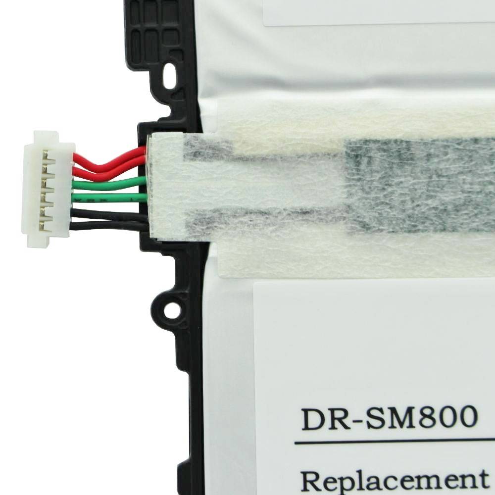 Batterie de remplacement pour SAMSUNG Galaxy Tab S 10.5, SM-T800, SM-T805 avec 3.8 Volt et 7900mAh 30.02Wh-2