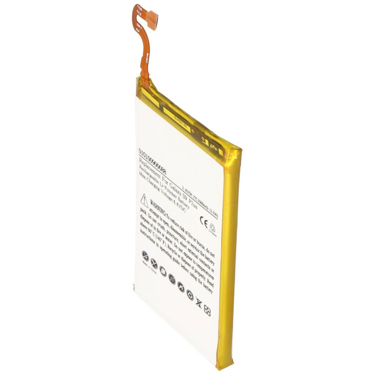 Batterie pour Samsung Galaxy S9 Plus, Li-Polymer, 3.85V, 3500mAh, 13.5Wh, intégrée, sans outil-0