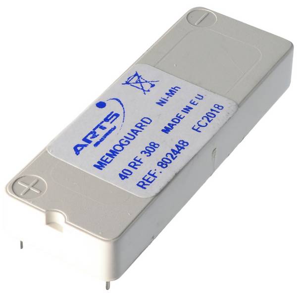 Juice Memoguard 40RF308 batterie rechargeable NiMH 3.6 volts, 80mAh, 56.1x20.3x9.1mm