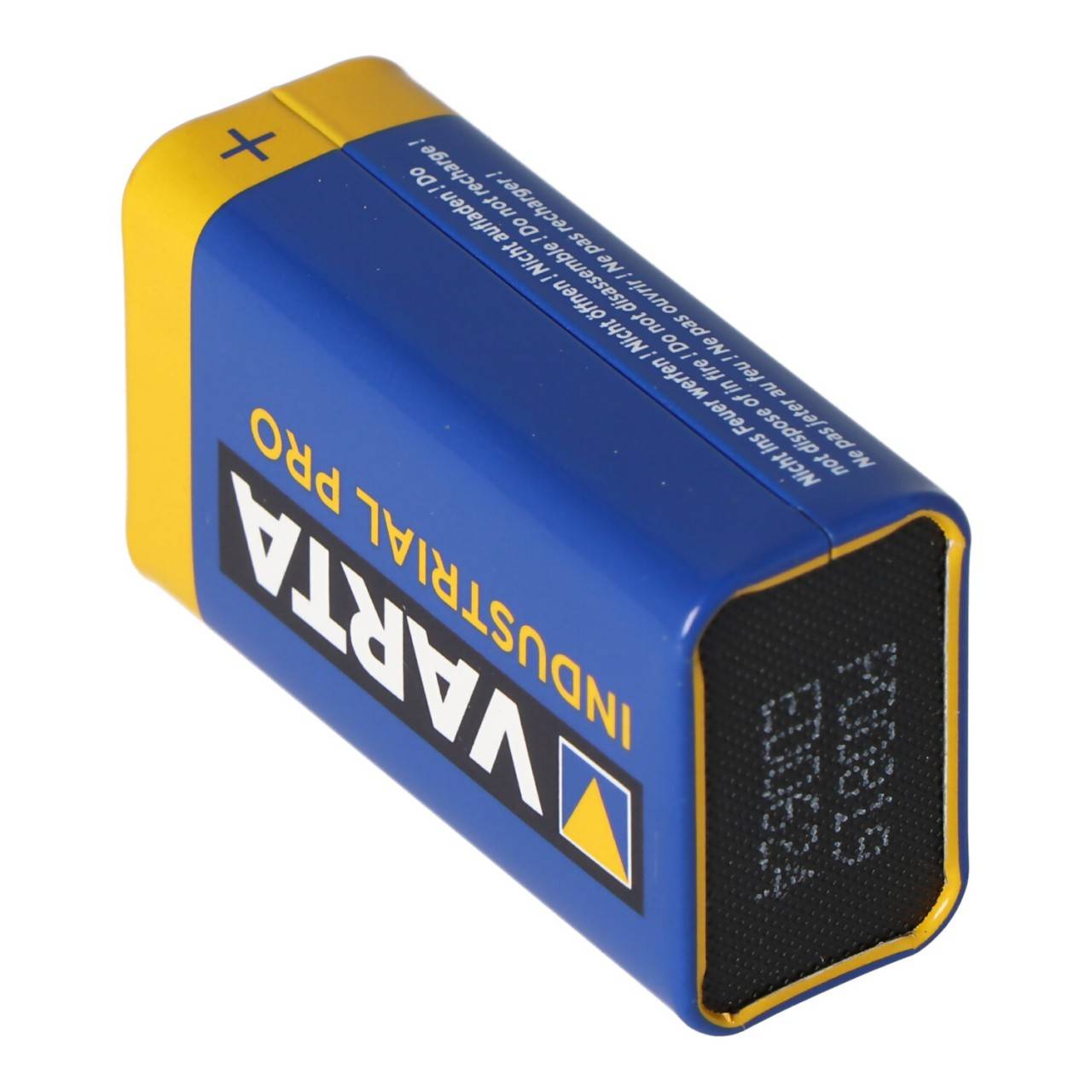 Batterie industrielle 9 volts Varta 4022 9 volts 550mAh 6AM6-4