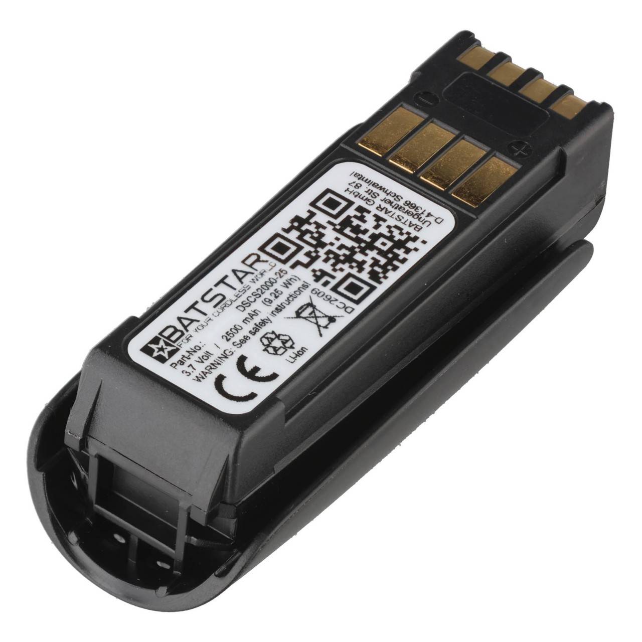 Batterie pour Motorola MT2070 et autres comme 82-108066-01 et autres 2400mAh-2