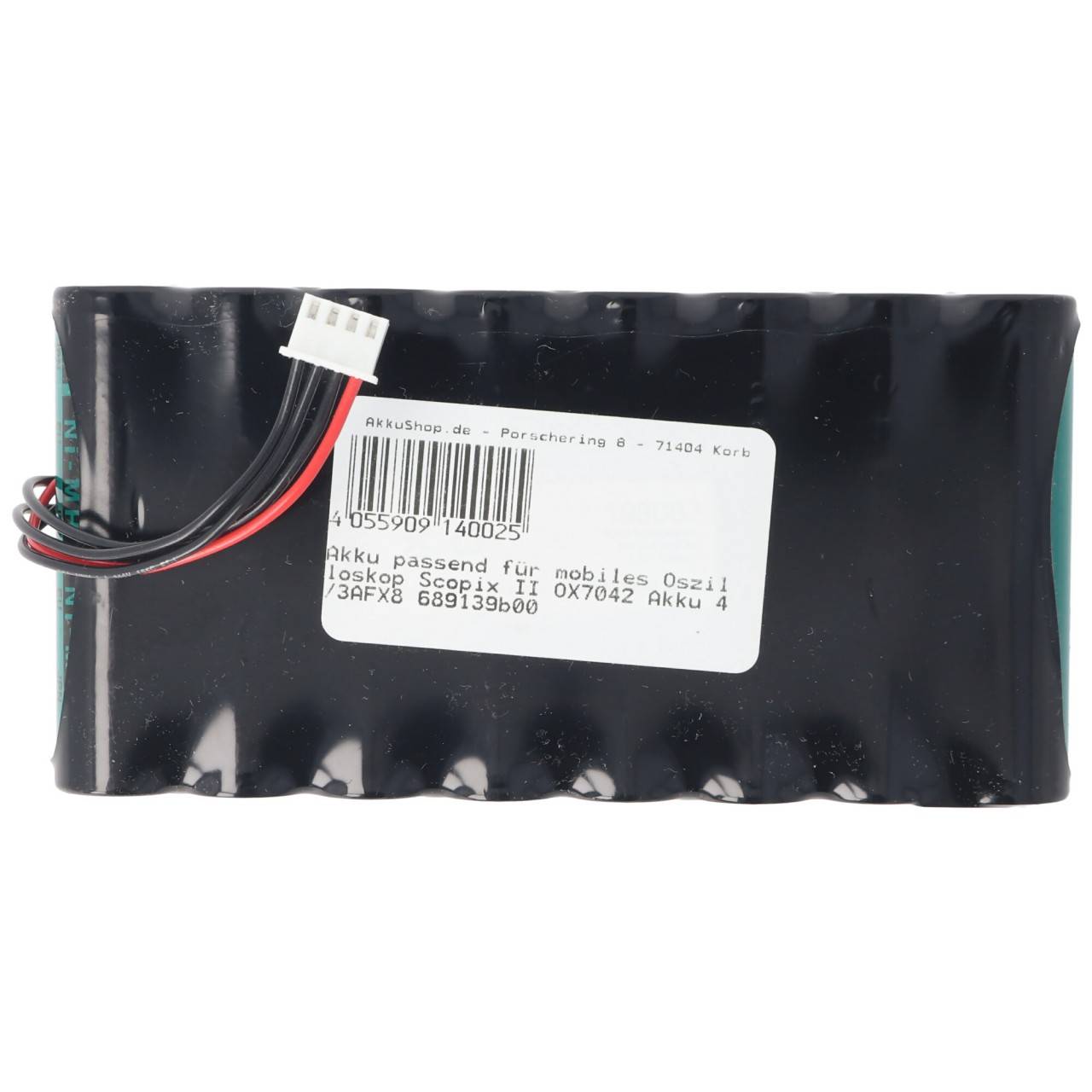 Batterie compatible avec oscilloscope mobile Scopix II OX7042 Batterie 4 / 3AFX8 689139b00-4