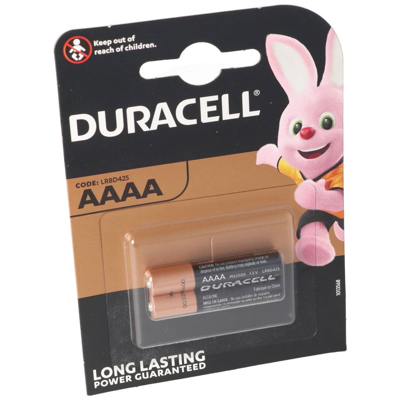 Pile alcaline LR61 AAAAA DURACELL ULTRA M3 MN2500, veuillez noter les dimensions environ 41,5 x 8,3 mm-1