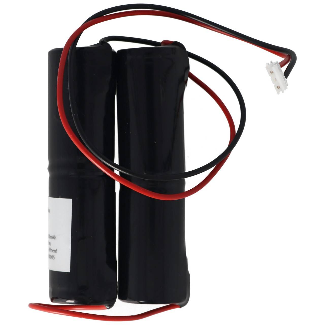Batterie lumière de secours NiMH 4,8V 3000mAh 2x L1x2 Sub-C avec fiche de câble-0