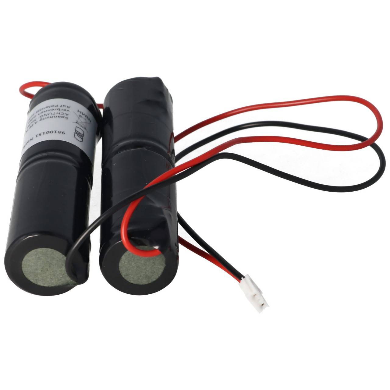 Batterie lumière de secours NiMH 4,8V 3000mAh 2x L1x2 Sub-C avec fiche de câble-2