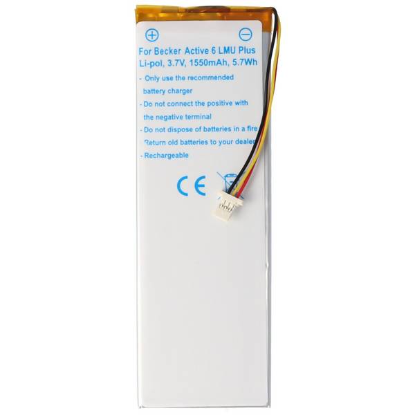Batterie pour Becker Active 6 LMU Plus batterie 334517373442, SR3840100