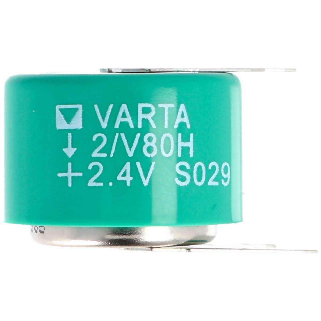 Pile bouton rechargeable NiMH Varta 2 / V80H NiMH-2