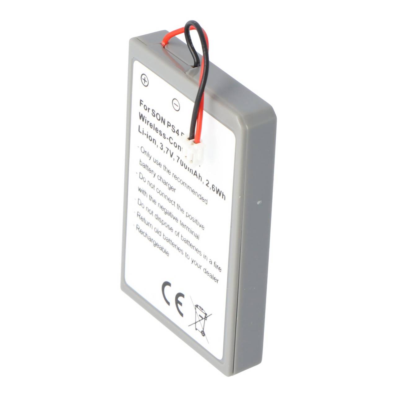 Batterie pour Sony PS4 Pro Manette sans fil, Li-ion, 3.7V, 700mAh, 2.6Wh-0