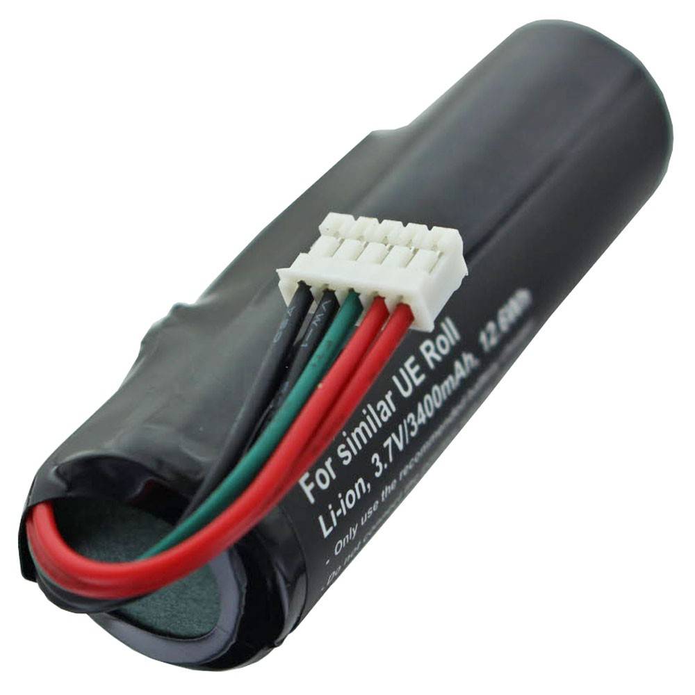 Batterie pour Ultimate Ears UE Roll, Li-ion, 3.7V, 3400mAh, 12.6Wh, intégrée, sans outil-0